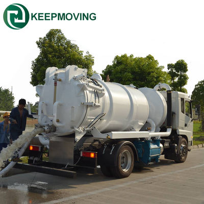 Qualität  Dongfeng new to 10CBM vacuum sewage suction truck septic tank vacuum sewage suction truck 4CBM usine
